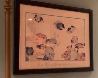 Water color framed print