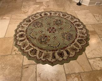 Custom accent rug imported

60”