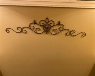 Metal scroll wall  Mount 