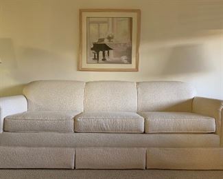 White Krause's Sofa (pristine!) x 2 