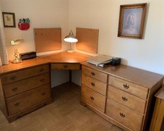 Vintage Corner Desk