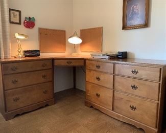 Vintage Corner Desk