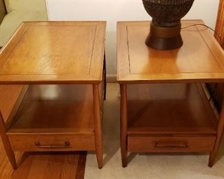 Pair of Mid-Century Modern Heritage Side Tables