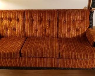 Vintage Kroehler Citation Sleeper Sofa. Sofa dimensions: 78"L x 33.5"W x 36.5"H. Bed dimensions: 66"L x 60"W x 3"H. Available for pre-sale. For more information, please contact us at contactmvp@moorevaluepros.com