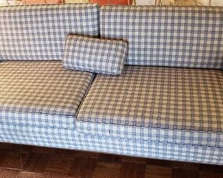 Vintage Sofa. Dimensions: 74"L x 34"D x 25"H. Available for pre-sale. For more information, please contact us at contactmvp@moorevaluepros.com