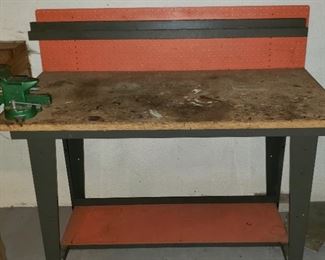 Workbench and Vise