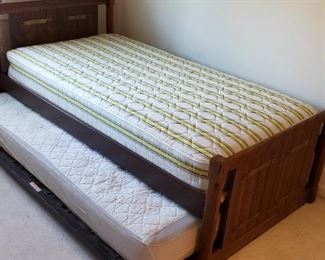 Broyhill Twin Bed with Trundle