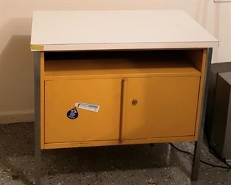 Mid-century Modern Cabinet - Yellow