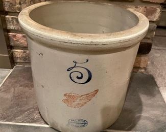 LARGE RED WING CROCK.    #5.       (5 GALLON)                                             $160.00