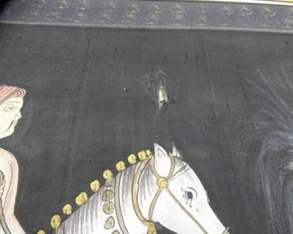 Indian Court on silk