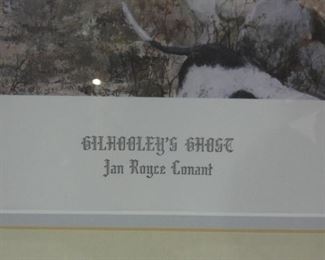 Gilhooly's Ghost by Jan Royce Conant, Lithograph