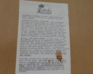 Gilhooly's Ghost by Jan Royce Conant, Lithograph