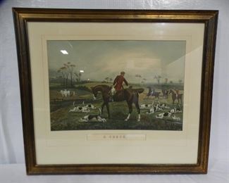 Equestrian "A Check" Print