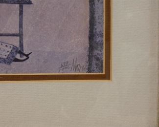 Quilting Bee 1978 Limited Ed. by P. Buckley Moss