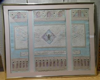 Large Phoenix 1, 2 & 3 Indian Triptych