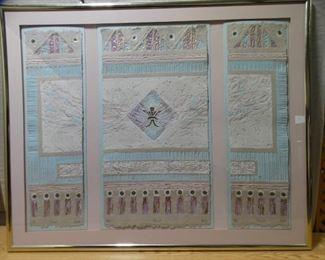 Large Phoenix 1, 2 & 3 Indian Triptych