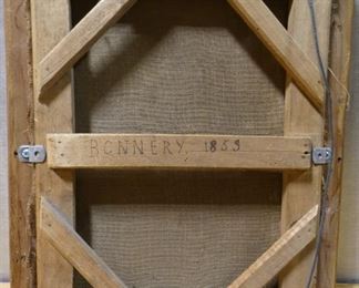 Facade Entrance Oil Painting by Bonnery