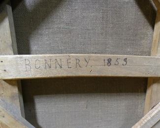 Facade Entrance Oil Painting by Bonnery