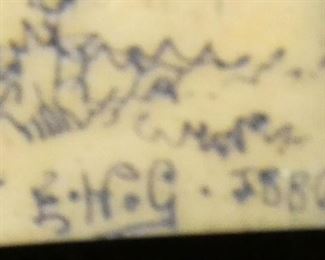 Etching The Old Wayside Inn by Edmund Henry Garret