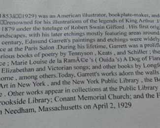 Etching The Old Wayside Inn by Edmund Henry Garret