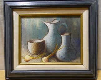 Pitcher, Vase, Bowl Still Life Painting
