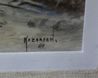 Oil of Pueblo Homes & Native Americans