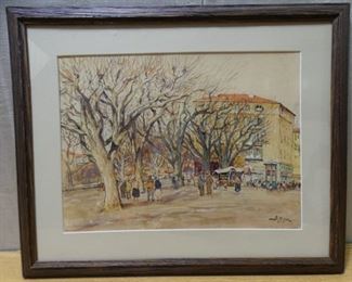 Street Scene, B. Major