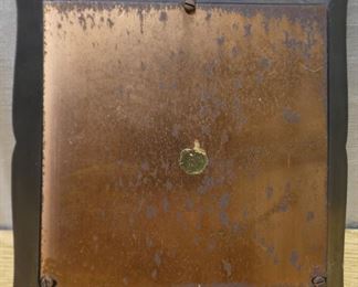 Wood Carved Bird on Copper