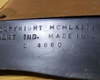 Wood Carved Bird on Copper