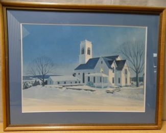 Congregational Church by Richard D. Brook
