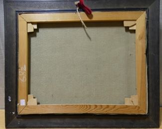 Raguse Amish or Villagers by Lake on Canvas