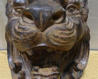 Lions Head Wall Hanging