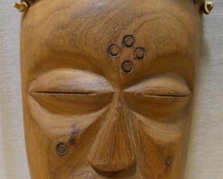 Carved Wooden African Mask