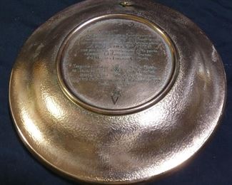 Studio Dante Copper Coated Plate