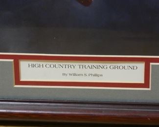 High Country Training Ground by William S.Phillips