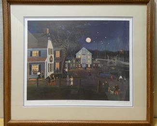 Summer Evening at Mystic Seaport - Print