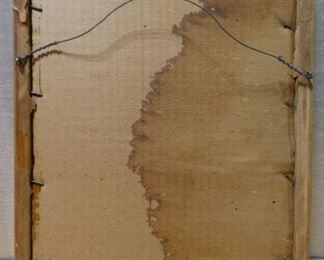 Oriental Robed Man Painting