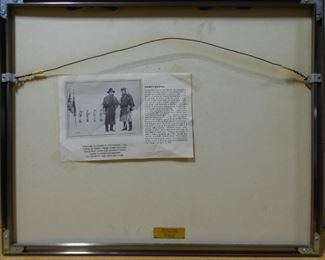 Pair of Civil War Prints by Tom Geddis