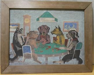 Dogs Playing Poker