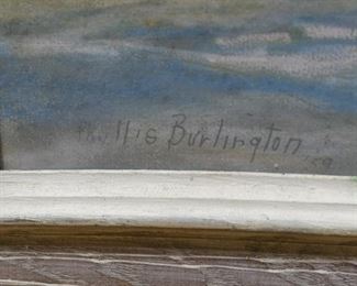 Pastel New England Church