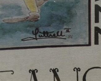 Basin Street Jazz Poster New Orleans