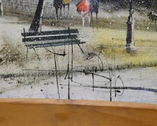 Washington Square NYC Snow and Umbrellas