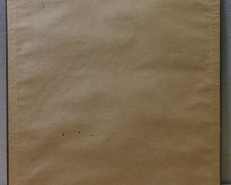 Batik Indian Warrior on Fabric