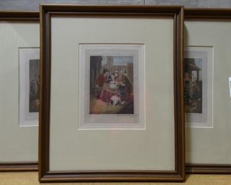 13 Prints Signed by Edward (?)