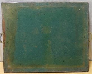 Vintage Silk framed in a Tray