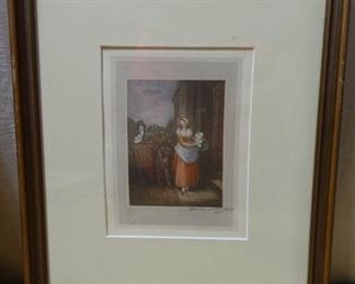 13 Prints Signed by Edward (?)