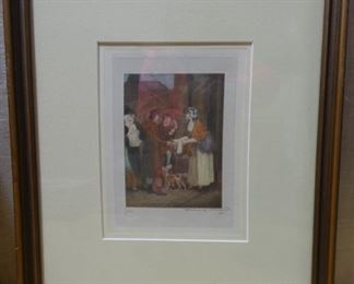 13 Prints Signed by Edward (?)