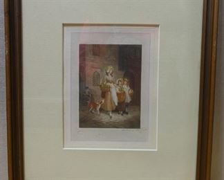 13 Prints Signed by Edward (?)