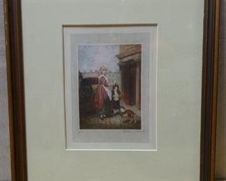 13 Prints Signed by Edward (?)