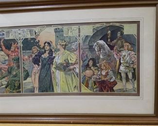 Celebration Print of marked W.G. Read